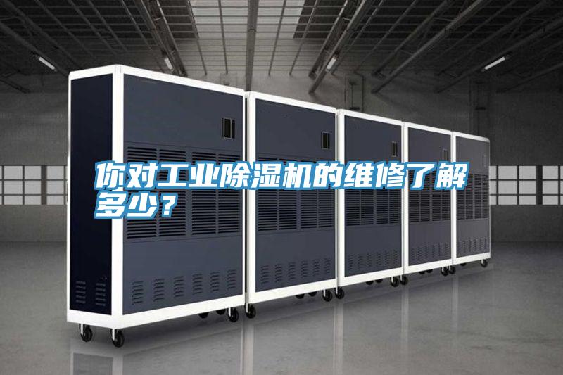 你對工業(yè)除濕機(jī)的維修了解多少？