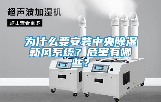 為什么要安裝中央除濕新風(fēng)系統(tǒng)？危害有哪些？