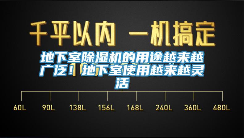 地下室除濕機的用途越來越廣泛！地下室使用越來越靈活