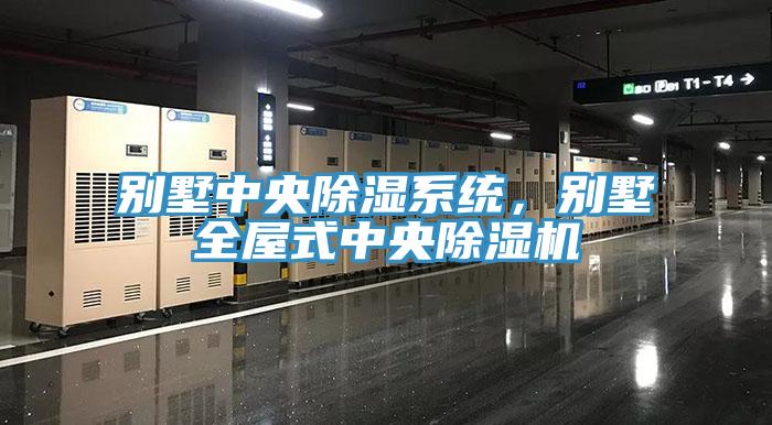 別墅中央除濕系統(tǒng)，別墅全屋式中央除濕機(jī)
