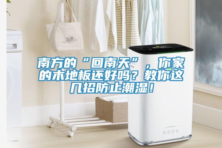 南方的“回南天”，你家的木地板還好嗎？教你這幾招防止潮濕！