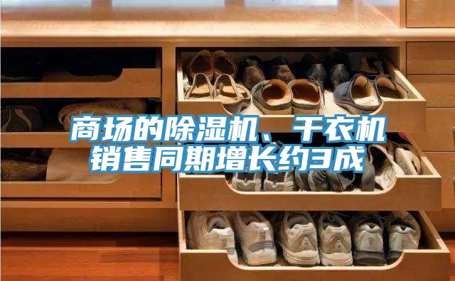 商場的除濕機(jī)、干衣機(jī)銷售同期增長約3成