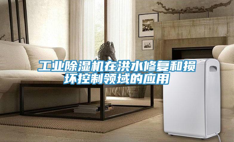 工業(yè)除濕機在洪水修復和損壞控制領(lǐng)域的應(yīng)用