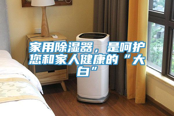 家用除濕器，是呵護(hù)您和家人健康的“大白”