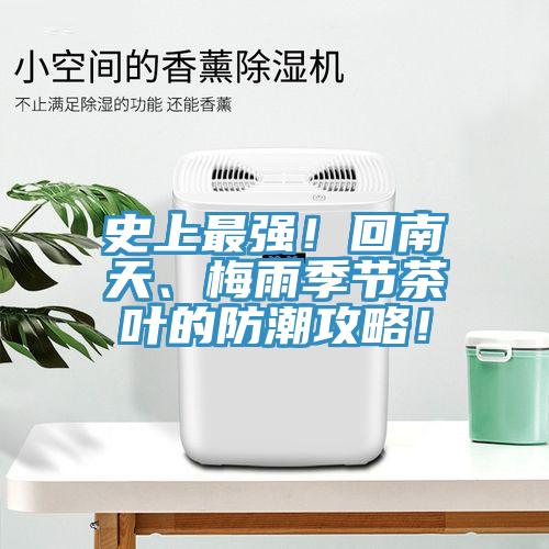 史上最強！回南天、梅雨季節(jié)茶葉的防潮攻略！