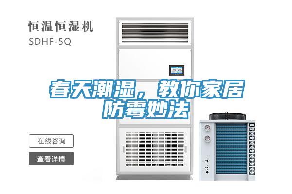春天潮濕，教你家居防霉妙法