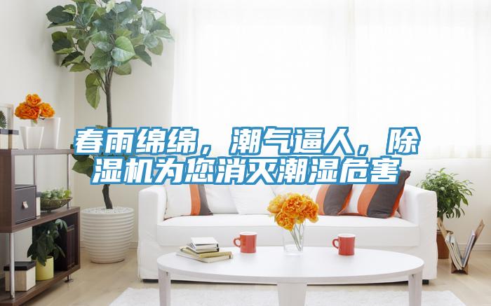 春雨綿綿，潮氣逼人，除濕機(jī)為您消滅潮濕危害