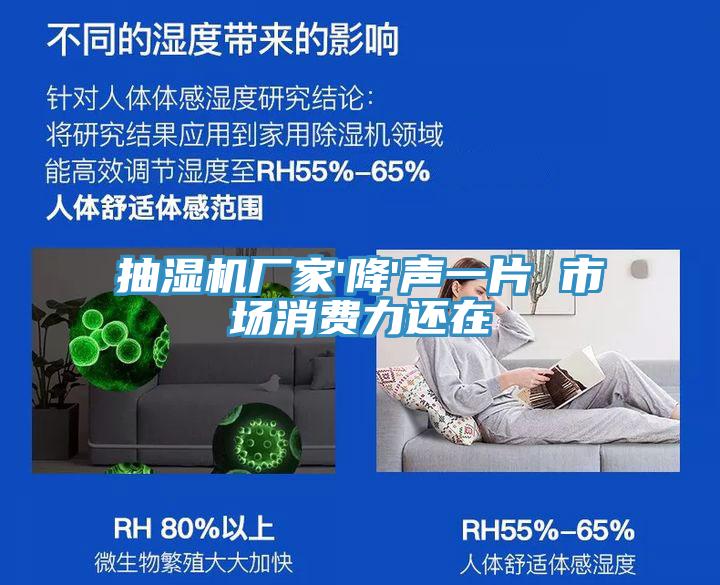 抽濕機(jī)廠家'降'聲一片 市場消費(fèi)力還在