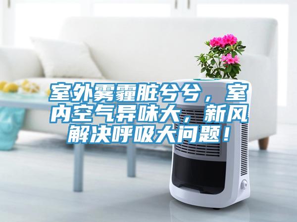 室外霧霾臟兮兮，室內(nèi)空氣異味大，新風解決呼吸大問題！