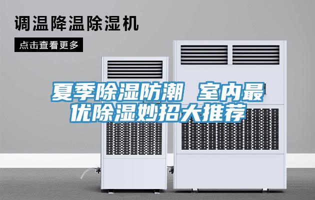 夏季除濕防潮 室內最優(yōu)除濕妙招大推薦