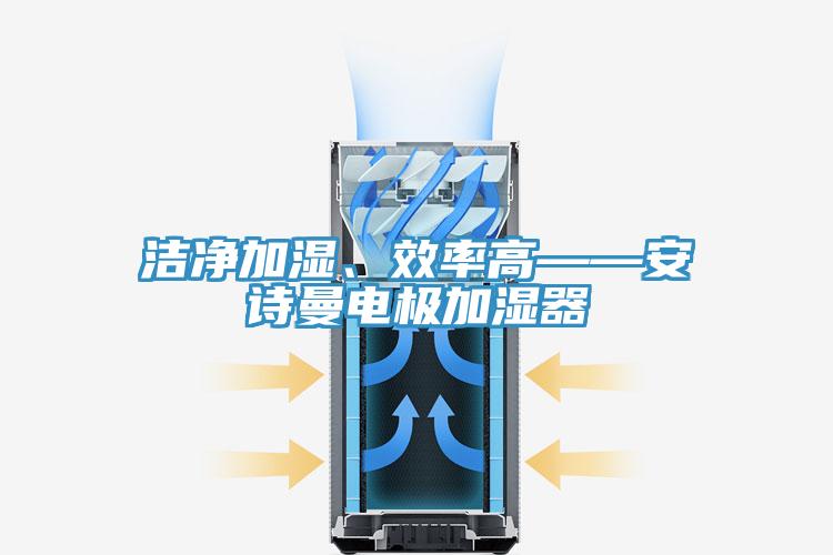 潔凈加濕、效率高——安詩曼電極加濕器