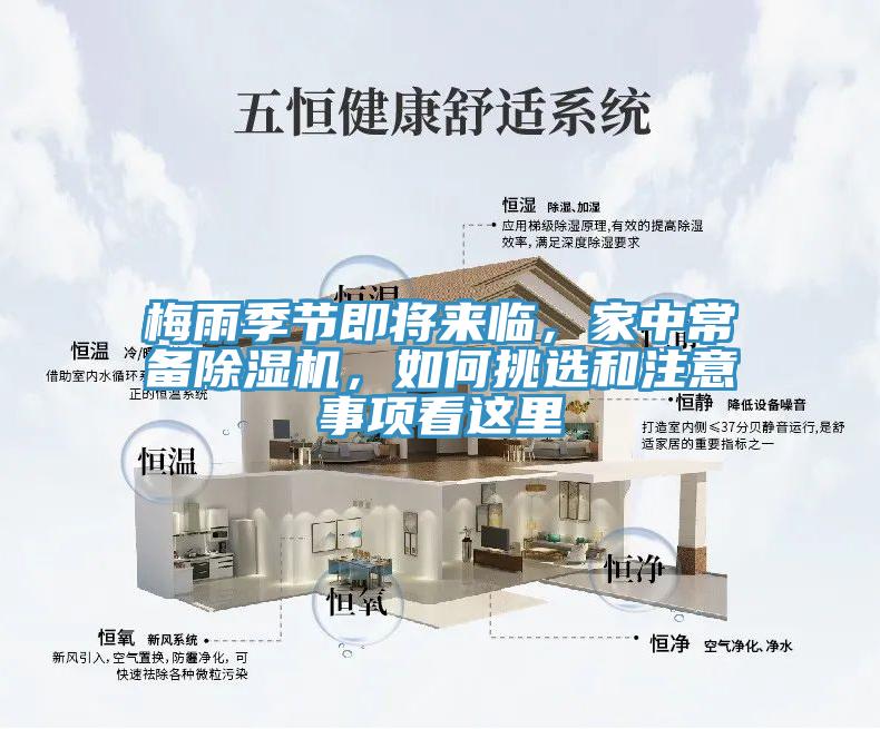 梅雨季節(jié)即將來(lái)臨，家中常備除濕機(jī)，如何挑選和注意事項(xiàng)看這里
