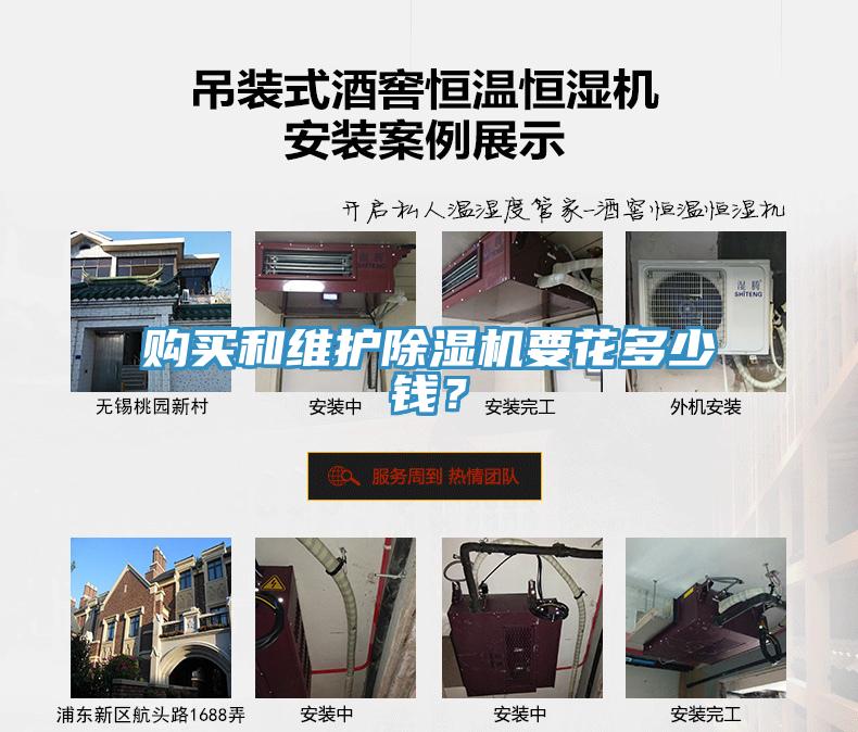 購買和維護除濕機要花多少錢？