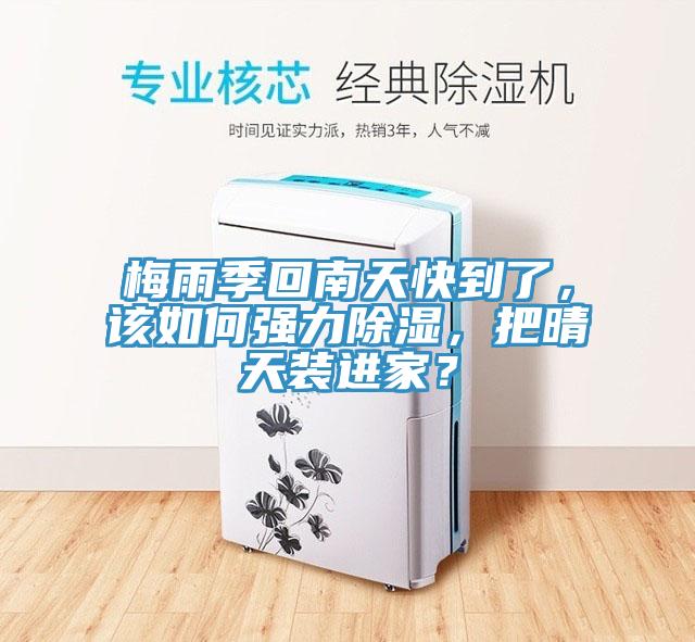梅雨季回南天快到了，該如何強(qiáng)力除濕，把晴天裝進(jìn)家？