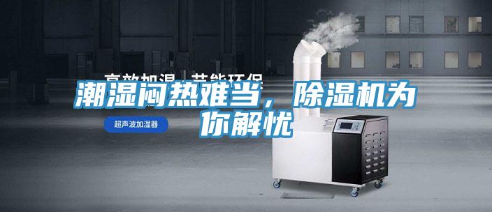 潮濕悶熱難當(dāng)，除濕機(jī)為你解憂