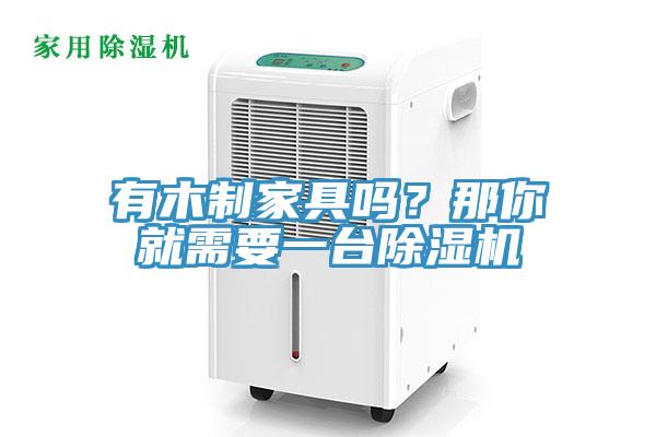 有木制家具嗎？那你就需要一臺除濕機
