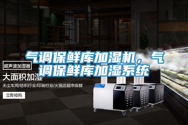 氣調(diào)保鮮庫加濕機(jī)，氣調(diào)保鮮庫加濕系統(tǒng)