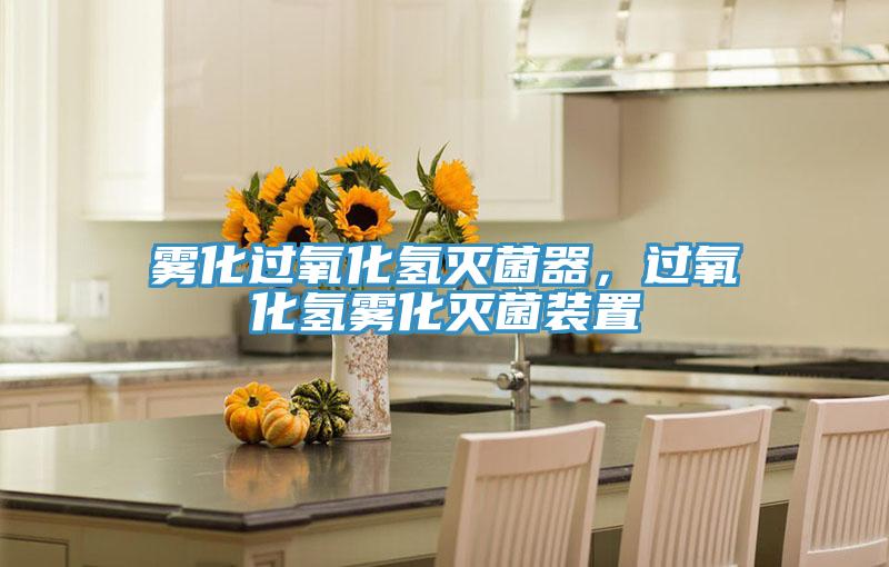 霧化過氧化氫滅菌器，過氧化氫霧化滅菌裝置