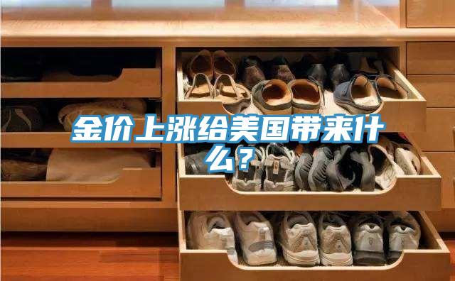 金價上漲給美國帶來什么？