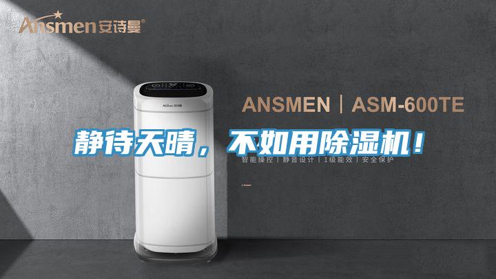 靜待天晴，不如用除濕機！