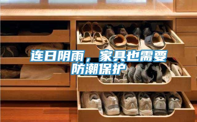 連日陰雨，家具也需要防潮保護
