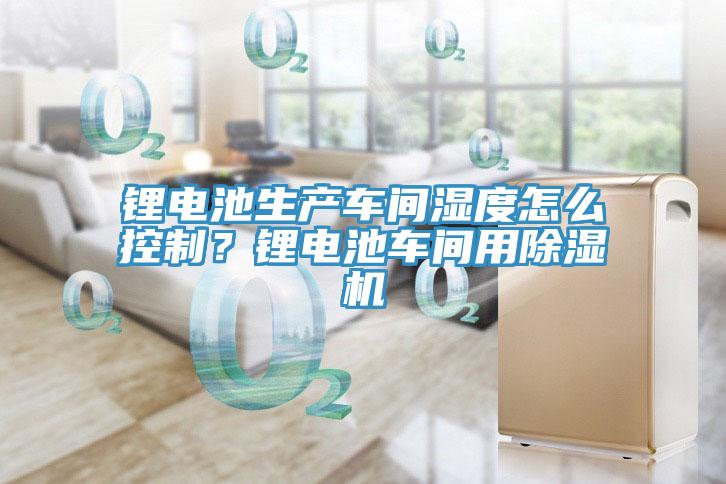 鋰電池生產(chǎn)車間濕度怎么控制？鋰電池車間用除濕機(jī)