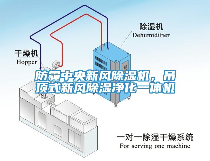防霾中央新風(fēng)除濕機，吊頂式新風(fēng)除濕凈化一體機