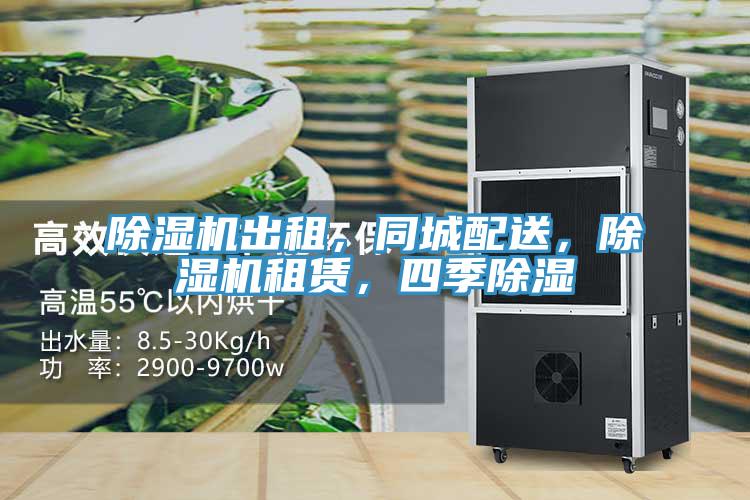 除濕機出租，同城配送，除濕機租賃，四季除濕