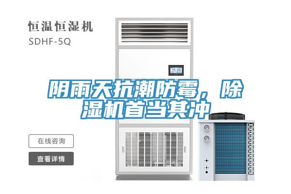 陰雨天抗潮防霉，除濕機(jī)首當(dāng)其沖