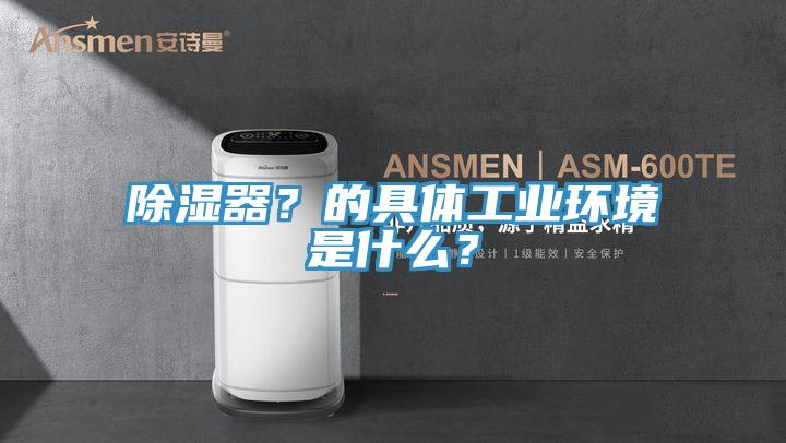 除濕器？的具體工業(yè)環(huán)境是什么？