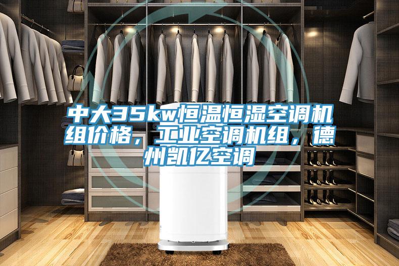 中大35kw恒溫恒濕空調(diào)機(jī)組價格，工業(yè)空調(diào)機(jī)組，德州凱億空調(diào)