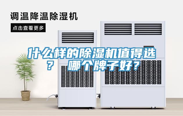 什么樣的除濕機(jī)值得選？ 哪個(gè)牌子好？