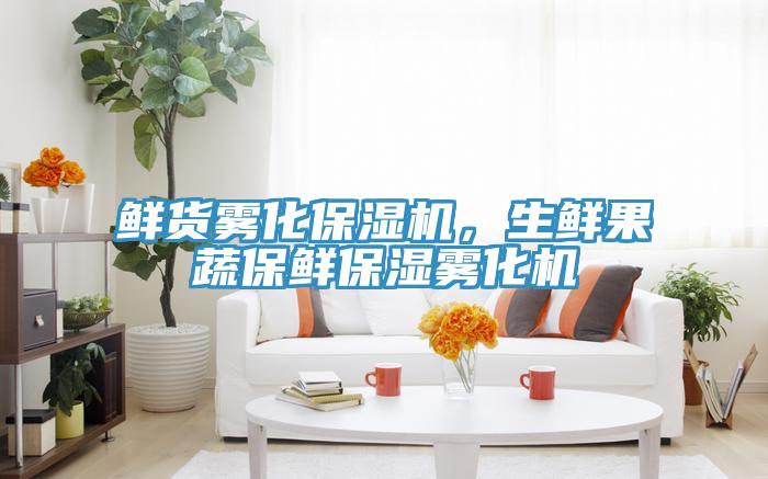鮮貨霧化保濕機(jī)，生鮮果蔬保鮮保濕霧化機(jī)