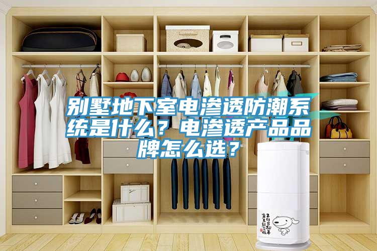 別墅地下室電滲透防潮系統(tǒng)是什么？電滲透產品品牌怎么選？