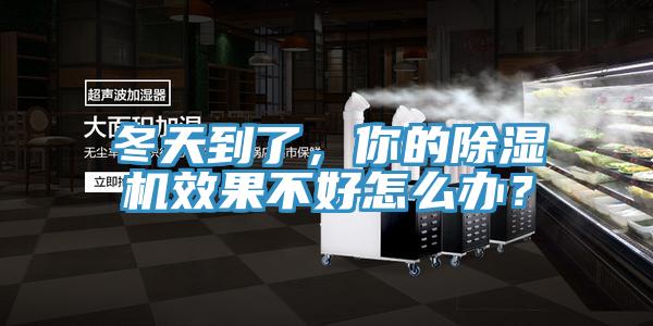 冬天到了，你的除濕機(jī)效果不好怎么辦？