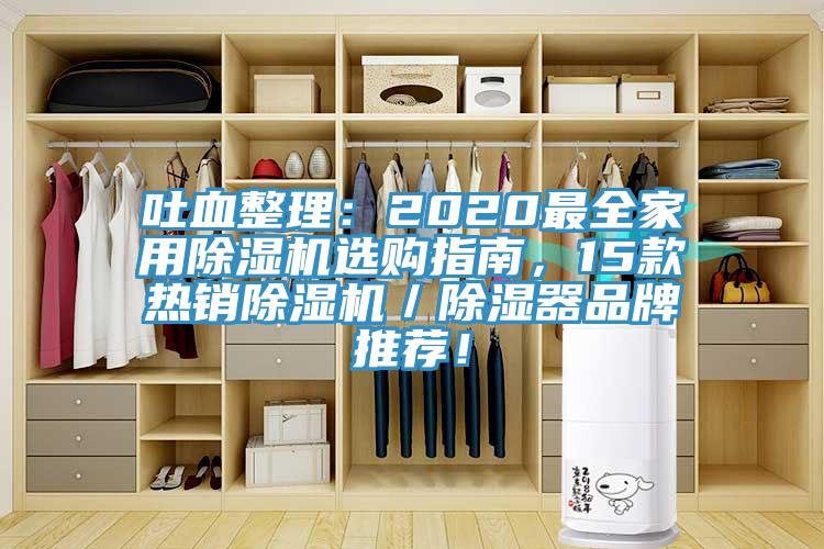 吐血整理：2020最全家用除濕機(jī)選購(gòu)指南，15款熱銷除濕機(jī)／除濕器品牌推薦！