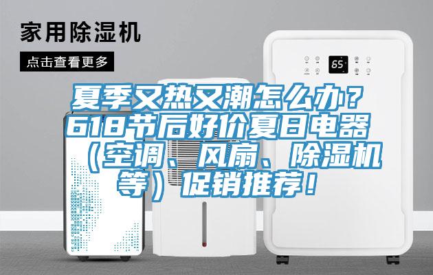 夏季又熱又潮怎么辦？618節(jié)后好價夏日電器（空調(diào)、風(fēng)扇、除濕機等）促銷推薦！