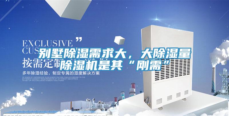 別墅除濕需求大，大除濕量除濕機(jī)是其“剛需”