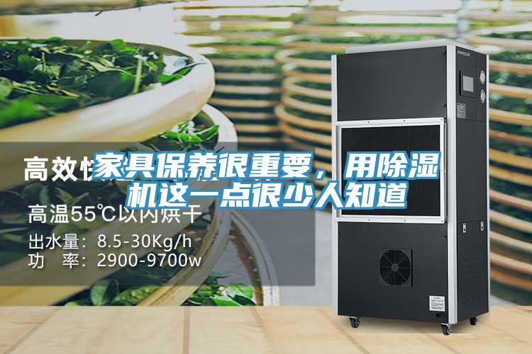 家具保養(yǎng)很重要，用除濕機(jī)這一點(diǎn)很少人知道