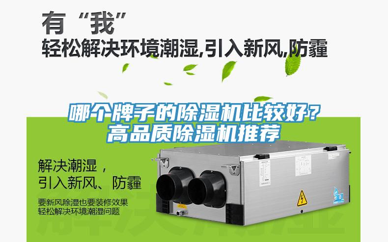哪個(gè)牌子的除濕機(jī)比較好？高品質(zhì)除濕機(jī)推薦