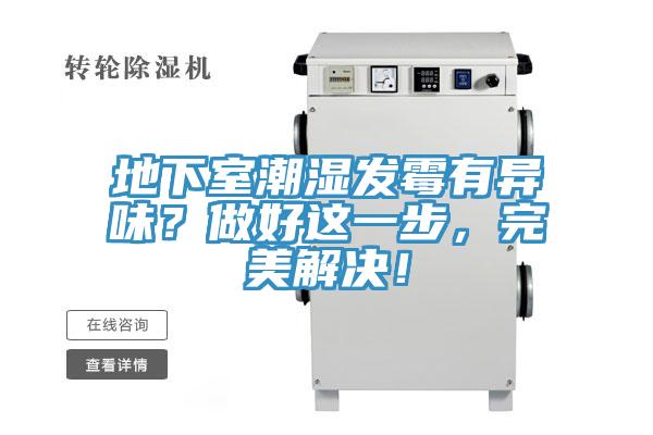 地下室潮濕發(fā)霉有異味？做好這一步，完美解決！
