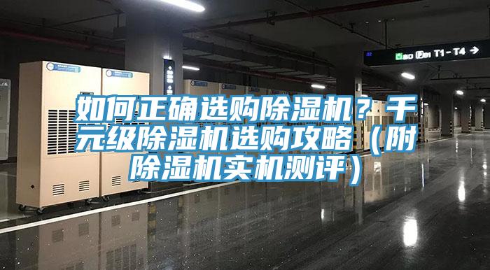 如何正確選購除濕機？千元級除濕機選購攻略（附除濕機實機測評）