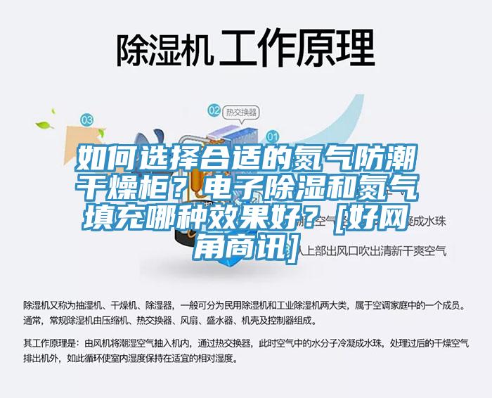 如何選擇合適的氮氣防潮干燥柜？電子除濕和氮氣填充哪種效果好？[好網(wǎng)角商訊]