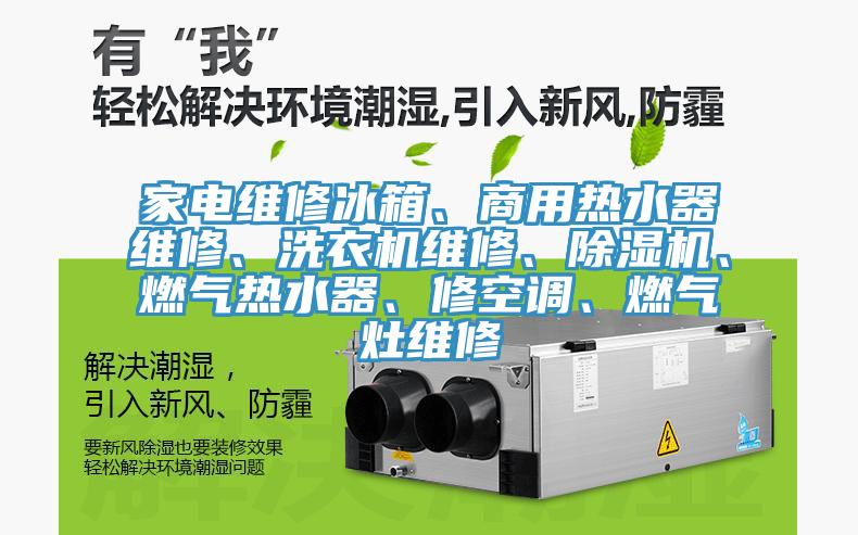 家電維修冰箱、商用熱水器維修、洗衣機維修、除濕機、燃?xì)鉄崴鳌⑿蘅照{(diào)、燃?xì)庠罹S修
