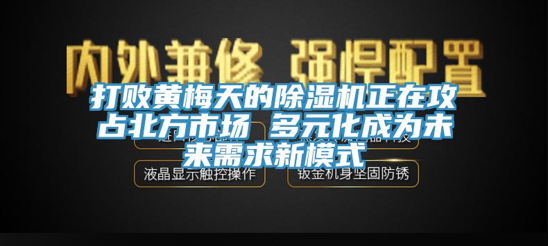 打敗黃梅天的除濕機(jī)正在攻占北方市場(chǎng) 多元化成為未來需求新模式