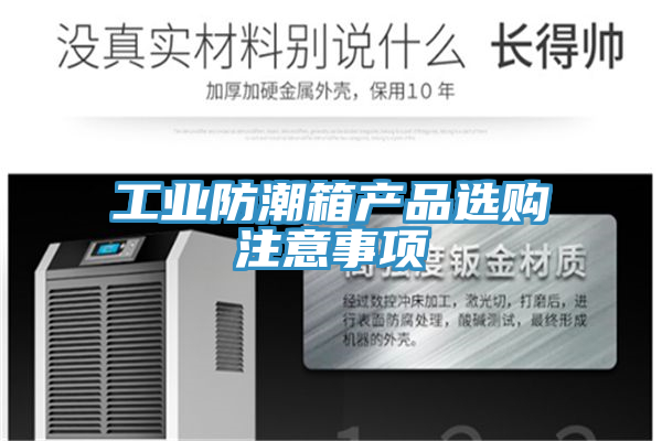 工業(yè)防潮箱產品選購注意事項