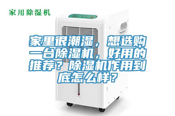 家里很潮濕，想選購(gòu)一臺(tái)除濕機(jī)，好用的推薦？除濕機(jī)作用到底怎么樣？