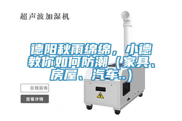 德陽(yáng)秋雨綿綿，小德教你如何防潮（家具、房屋、汽車..）