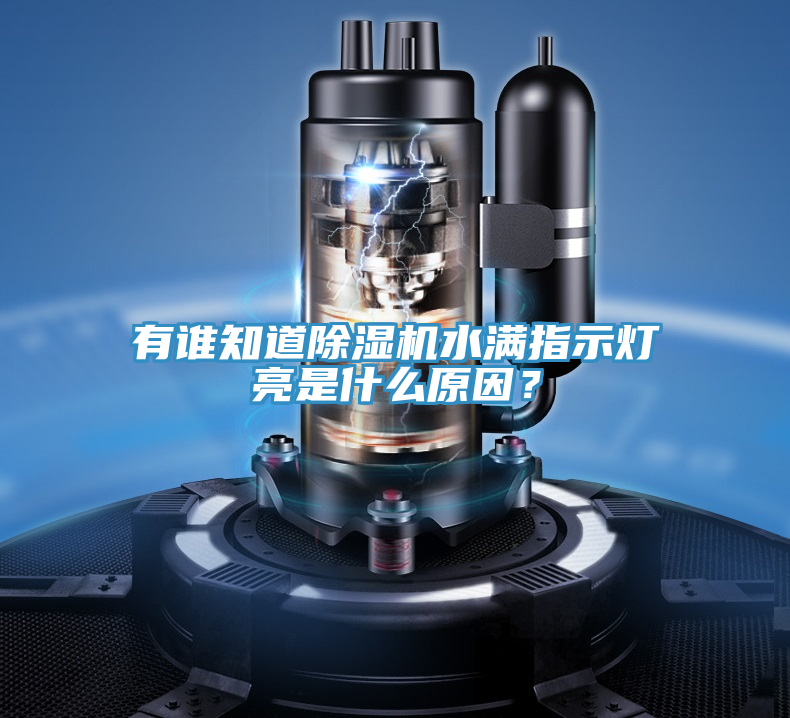 有誰知道除濕機水滿指示燈亮是什么原因？