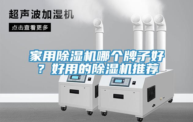 家用除濕機(jī)哪個(gè)牌子好？好用的除濕機(jī)推薦